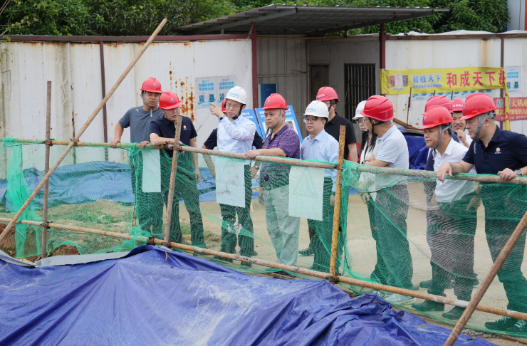 谈文胜带队深入一线开展安全生产专项检查